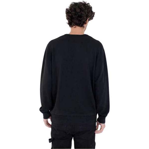 2026 Hurley Mens Icon Light Knit Sweater MSWE000017 - Black